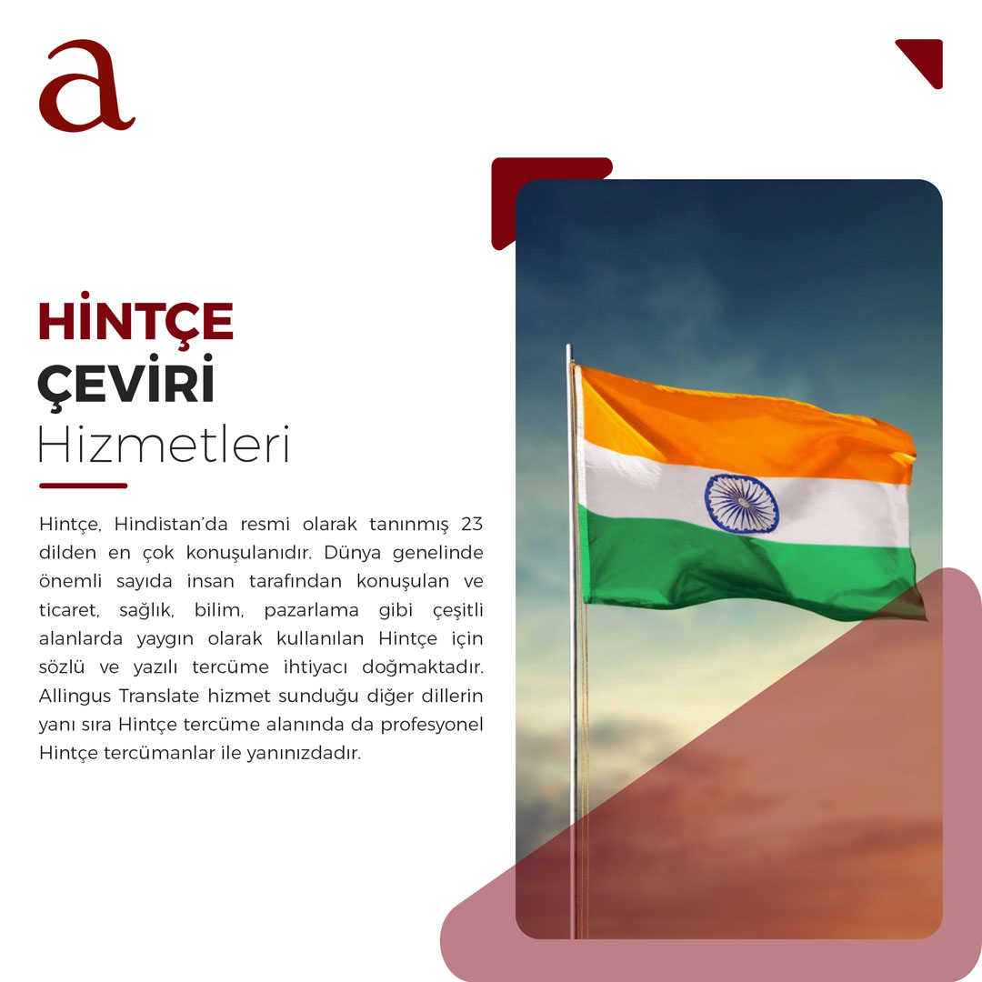 Hindi Çeviri Hizmetleri